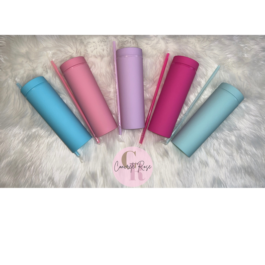 16oz Matte Acrylic Tumbler | Personalized Tumbler